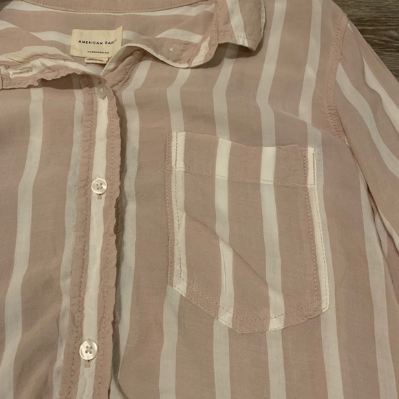 ❌SOLD American Eagle Striped Top - Picture 3 of 4